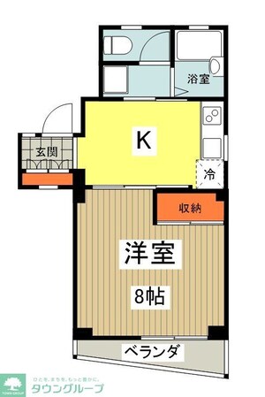 ステーションサイド京王八王子の物件間取画像
